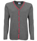 *Special* Grey/Red Knitted Cardigan